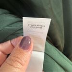 Lulus  Dreaming of Elegance NWT‎ size Large Emerald Satin One-Shoulder Maxi Dress Photo 11