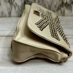 Depeche Mode New York Studded Vegan Leather Cream Clutch Union Jack Design Y2K Photo 2