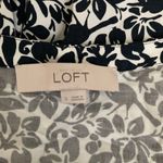 Ann Taylor LOFT Womens Size Small Multicolor Floral Print Rayon Blouse Photo 3