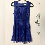 Lovers + Friends  Maren Mini Dress in Bright Navy, Size S Photo 11