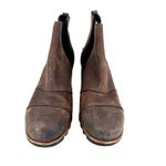Sorel Lea Wedge Boot in Brown Photo 1