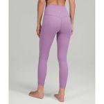 Lululemon  Align High-Rise Pant 25" Wisteria Purple Nylon Cropped Leggings Size 0 Photo 2