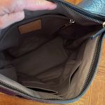 Coach  pebble leather bag black Photo 5