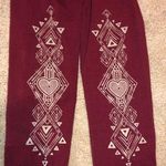 SoulFlower Yoga Leggings Red Size M Photo 3