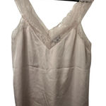 EXPRESS  Pale Pink Satin Lace Cami Top NWOT Photo 0