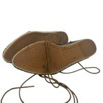 Tory Burch Sonoma Gillie Espadrille Navy Blue Canvas Lace Up Flats Size US 7 Photo 10