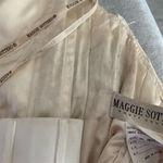 Maggie Sotero Ivory Lace Overlay Wedding Dress Cap Sleeve V Photo 11