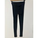 Michael Stars  Black Ribbed High Waist Leggings Pants Size XS Photo 4