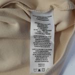 Calvin Klein Jeans Bodysuit Top Womens Medium Beige Short Sleeve V-Neck Photo 5