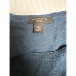 Ann Taylor 301-007 Blue  M 100% Extra Fine Merino Wool Pullover Sweater Office Photo 6
