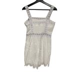 Charo Ruiz Ibiza Zuma Crocheted Broderie Anglaise Romper White Photo 5