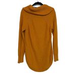 Moth Anthropologie Brenta Cowl Neck Sweater Sz Medium Marigold Mustard Yellow Photo 3