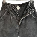 Rocky Mountain Vintage Jeans Size 9/10 XL High Waist Mom Jeans Black Denim Photo 2