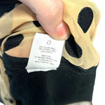 Derek Lam  10 Crosby Runway Oversized Crew‎ Neck Black Nude Dot Back Size Small Photo 10