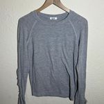 LNA NWOT  Gray Long Sleeve With Sleeve Details Size Small Photo 0