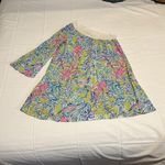 Lilly Pulitzer One Shoulder Shealyn Dress Swim Cover up Caftan Medium M Photo 10