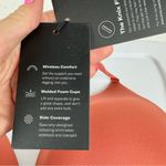 NWT Knix Wingwoman Contour Bra Sz 8 Bronze Orange Photo 9
