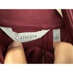 Athleta  Maroon Dress Fitted Full Zip Mock Neck Activewear Athleisure‎ Womens Photo 1