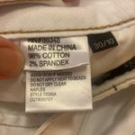 Tru Luxe NWT Jeans 10/30 White Naples Skinny Crop Embellishment on Back Pockets Photo 5