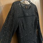 Xhilaration Goth Boho Style Midi Lace Dress with Bell Sleeves Medium Photo 3