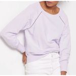 Michael Stars  Sweatshirt Womens Large‎ Kai Purple Pullover Sweatshirt Crew Neck Photo 0