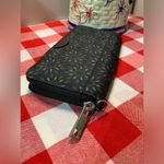 Travelon Brown Teal Sunburst Wallet Photo 6