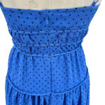 La Maison Talulah Sorrento Midi Dress Azure Blue Polka Dot Size Small Photo 10