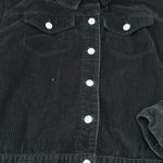 No Boundaries  Black Corduroy Jacket with Gray Hoodie Insert Size 3X Photo 1