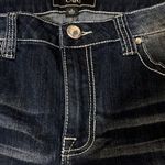 Cato bejeweled denim Bermuda shorts size 8 Photo 2