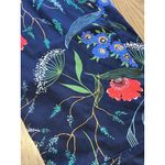 Aerie  Pants Women’s Size Small Blue Red‎ Floral Polyester Pockets Lounge Photo 4