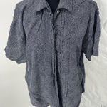 Jones New York blouse size 8 black and white Photo 0