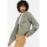 Forever 21 Cropped Corduroy Jacket Photo 4