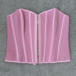 SheIn Pink corset tube top Photo 0