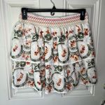 Hudson Gray  NEW FLOWER boho EMBROIDERED TIERED SKIRT size large Photo 4