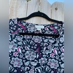 Monsoon ‎ Maxi Dress Blue/ White Sleeveless Size 6 Floral Bird Pink Navy Spring Photo 2