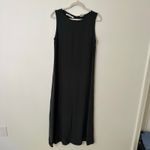 Ballinger Gold dark gray silk sleeveless maxi dress size M Size M Photo 5