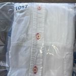 Johnny Was Johnny‎ Was Toya Cotton Embroidered Button Down Blouse Size small Photo 7
