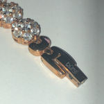 Burgi Ladies Diamond Dial BUR139RG Crystal CZ Rhinestone Rose Gold Tone Watch White Photo 6