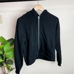 Forever 21 -`♡´- Free!  Zip Up Hoodie Jacket Logo Graphic Sleeve S Photo 2