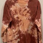 We The Free Long Sleeve Brown Tie-Dye Long Sleeve Shirt Photo 2