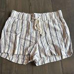 Caslon stripe linen blend shorts Photo 4