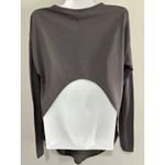 Gymshark Open Back Ark Long Sleeve Shirt Women’s Medium Athletic Gray Top Photo 7