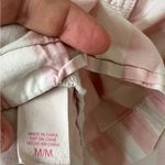 Victoria's Secret Victoria’s Secret Women’s Pink White Stripe Button Down Collar Pajama Top Size M Photo 11