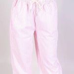 Coquette Petite Pink pinstriped beachy summer pants Photo 0
