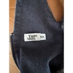 Tiger Mist  Blue Denim Square Neck Sleeveless Sheath Mini Dress Size XS Photo 6