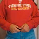 TENNESSEE VOLUNTEERS HOODIE SWEATSHIRT PULLOVER Pink Photo 0
