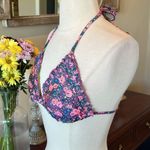 Purple Ruffle Floral Bikini Top Size undefined Photo 4