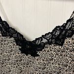 Gillian & O ‘ Malley Intimates Leopard & Lace Cami Black Size XL Photo 2