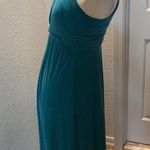 Anthropologie Maeve Azores Halter Dress in Teal/Turquoise EUC Sz XS Stretch Photo 2