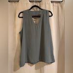 Versona  Women's V-Cut  Gray Tank Top Photo 1